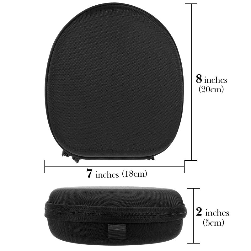 Linkidea Case for Bose QuietComfort Qc35, QC25, QC15, AE2 W, AE2i, AE2, SoundLink, SoundTrue Around-Ear Headphones II Black - Image 5